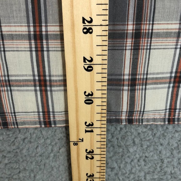 Levis Shirt Men Extra Large White Plaid Preppy Western Pocket‎ Collar Button up - Picture 8 of 8